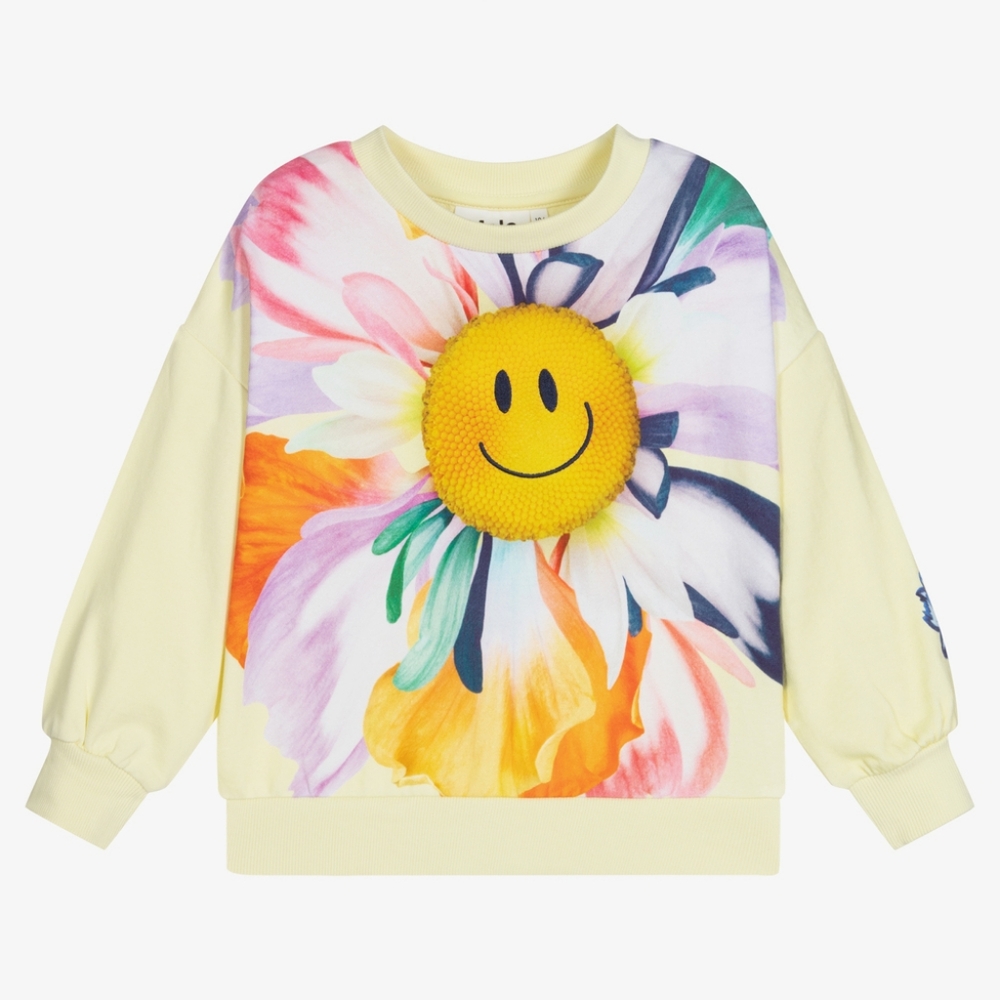 Molo Maxi Flower Fun Sweatshirt | 116